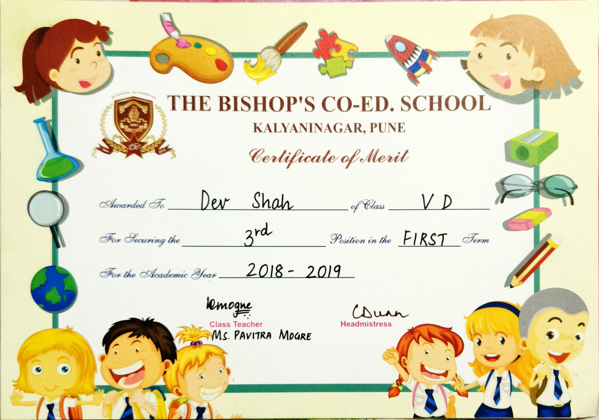 First Term ยท 3rd ยท 2018-19